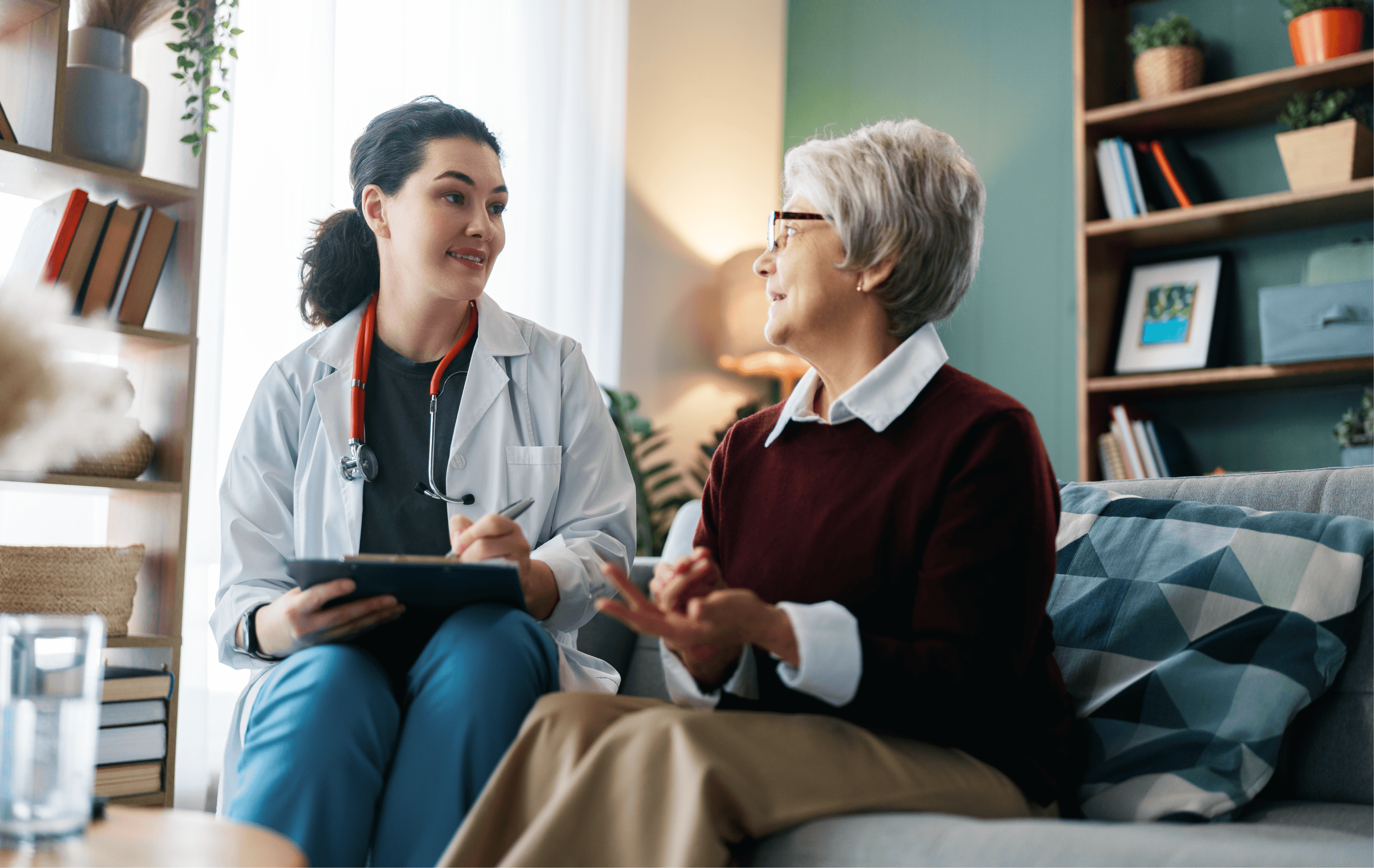 Atención médica profesional en casa